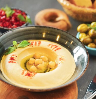 Hummus-menu